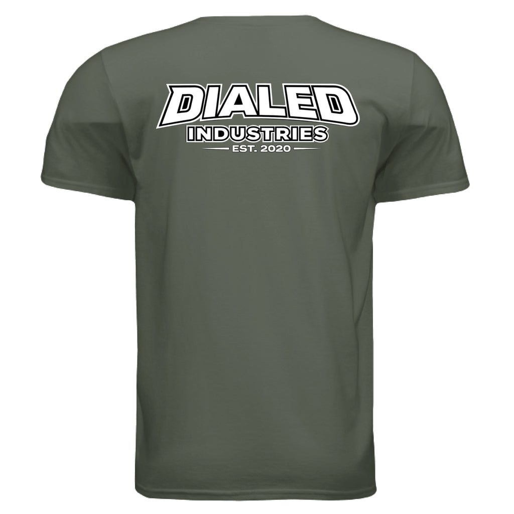 MILITARY GREEN - BACK